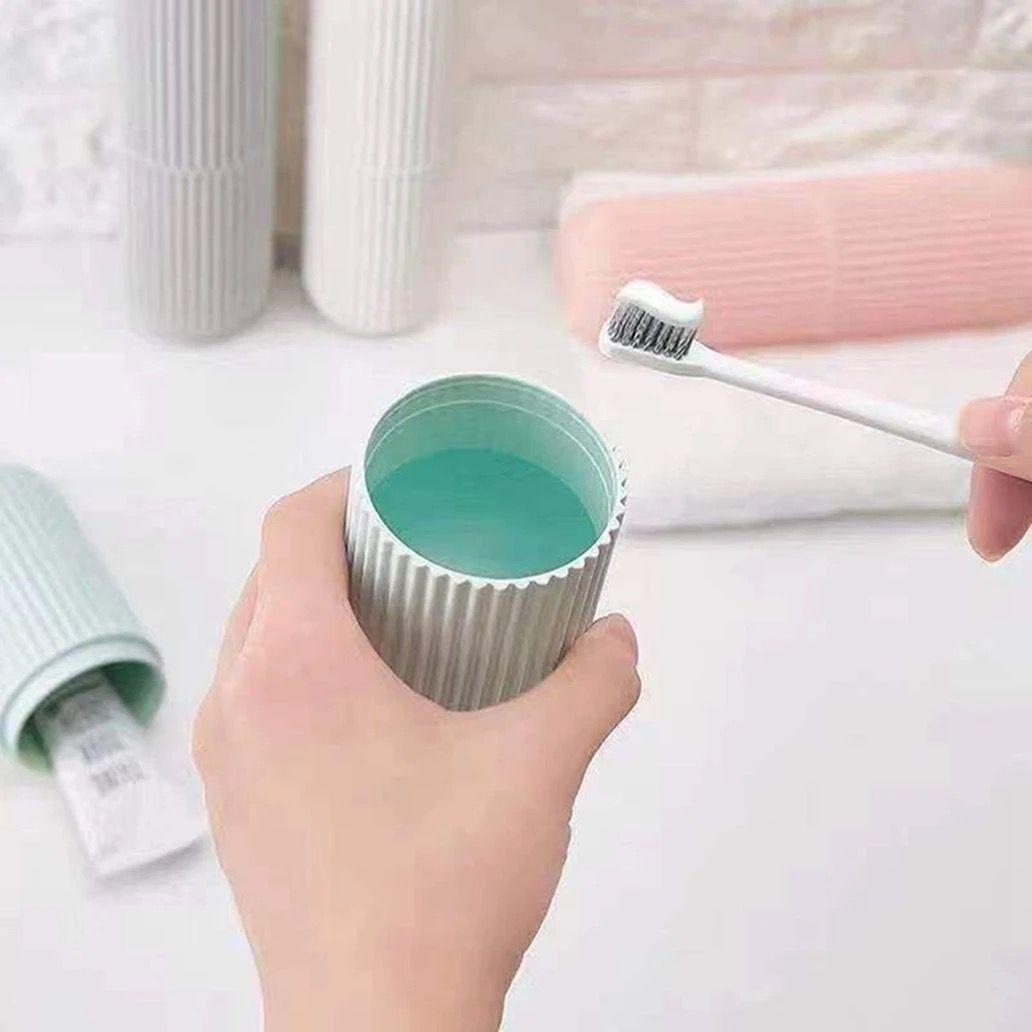 Toothbrush Holder Capsule Case