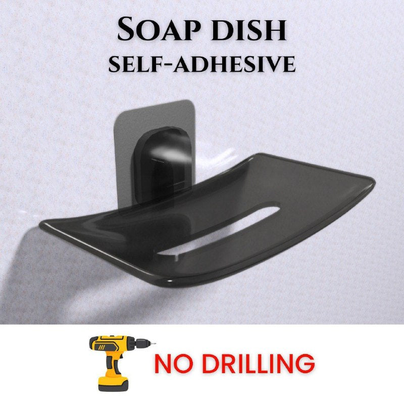 Self-Adhesive Wall-Mounted Soap Dish Holder