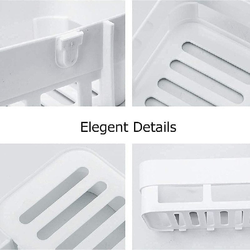 Wall Mounted Plastic Corner Rack