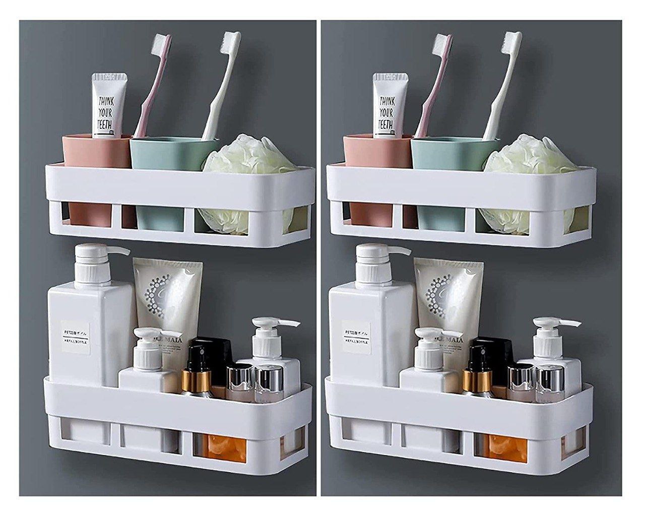 Wall Mounted Plastic Corner Rack
